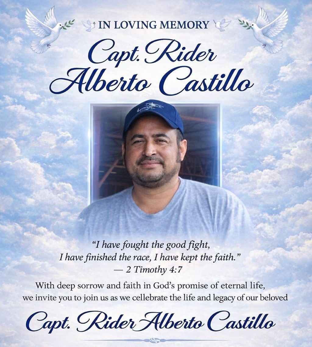 La familia de Rider Castillo se aferra a su fe cristiana mientras enfrenta el calvario de los trámites legales en Guyana (Foto cortesía Air Services Limited).