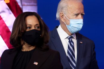 Joe Biden y Kamala Harris