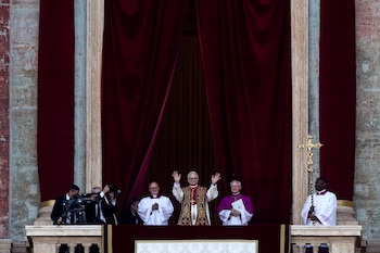 El recién elegido Papa León