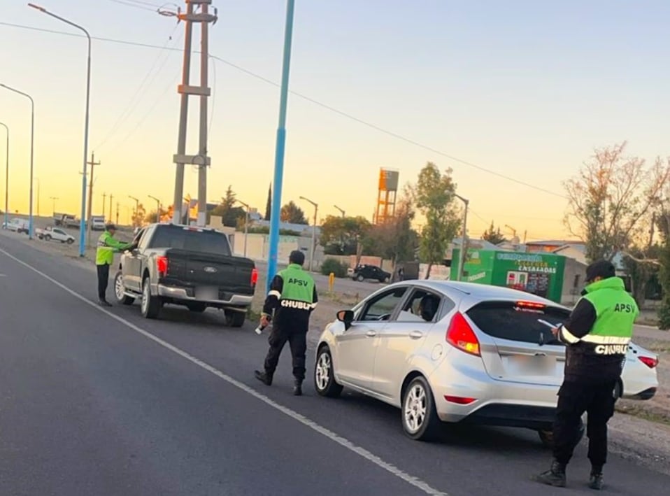 El operativo coordinado con la Policía del Chubut resultó en la retención de 17 vehículos en Comodoro Rivadavia