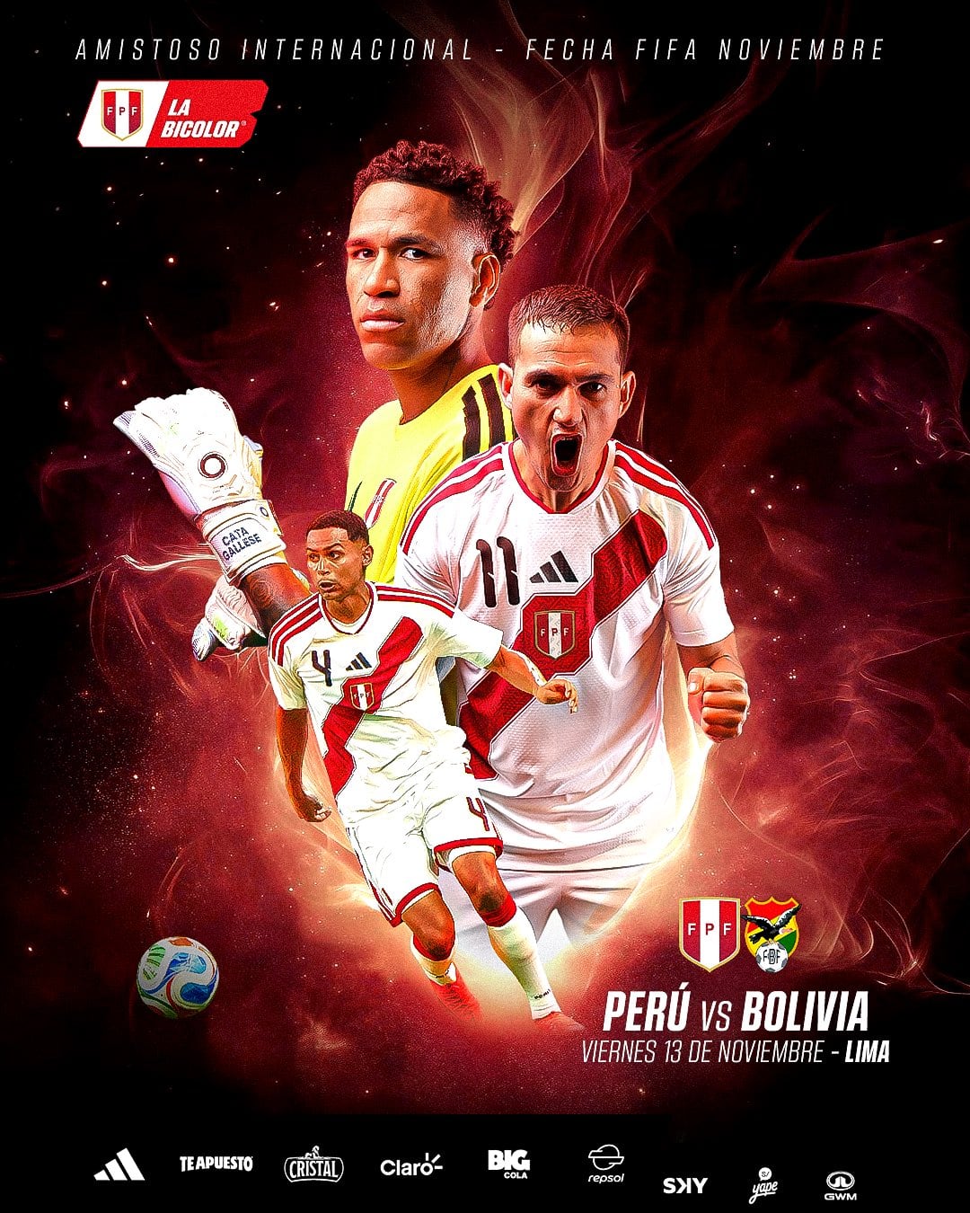 FPF confirmó amistoso con Bolivia por fecha FIFA 2026