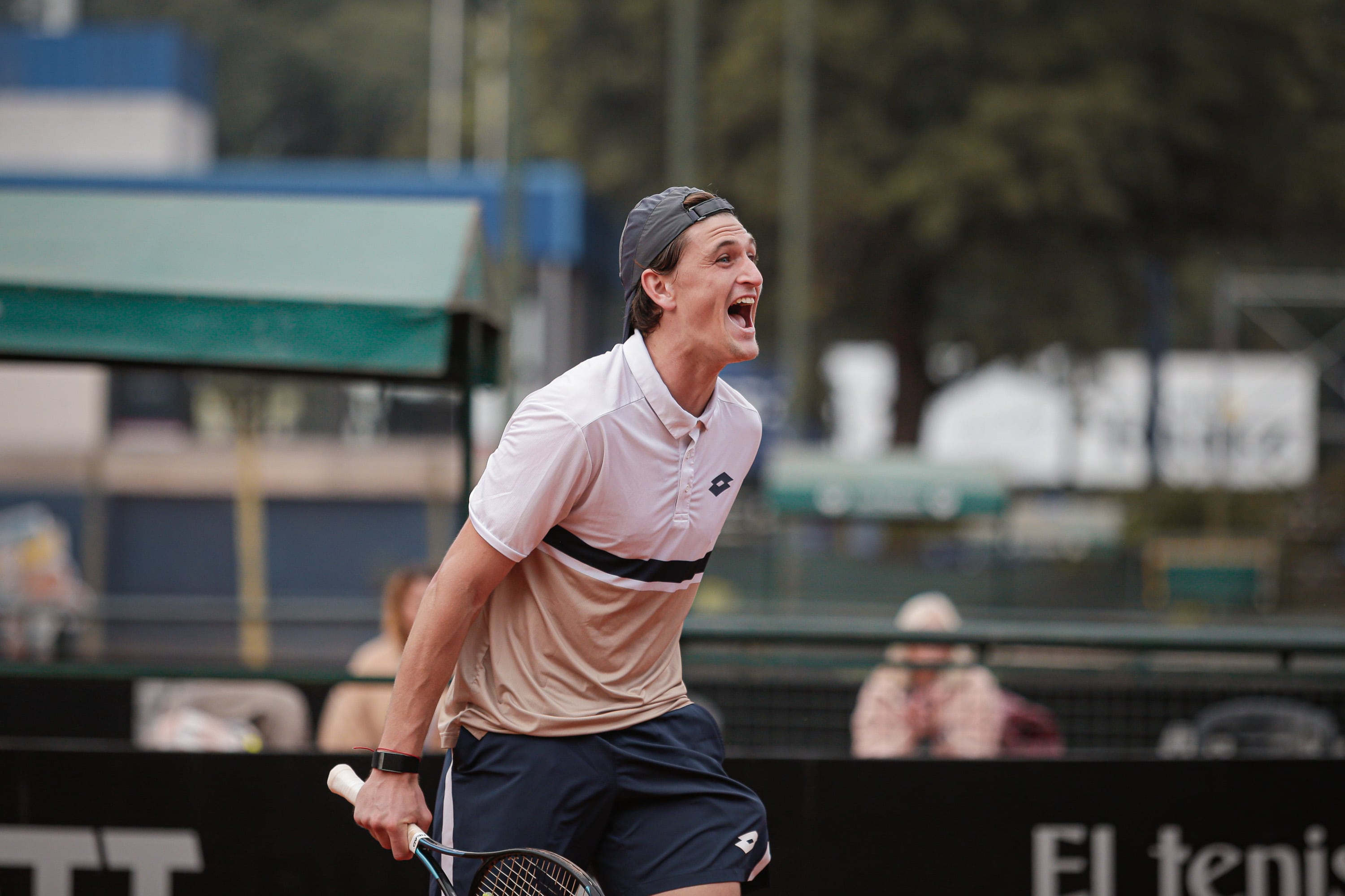 Luciano Ambrogi festeja el pase a la final (Crédito: Omar Rasjido / Prensa AAT)