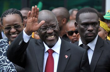 John Magufuli, presidente de Tanzania