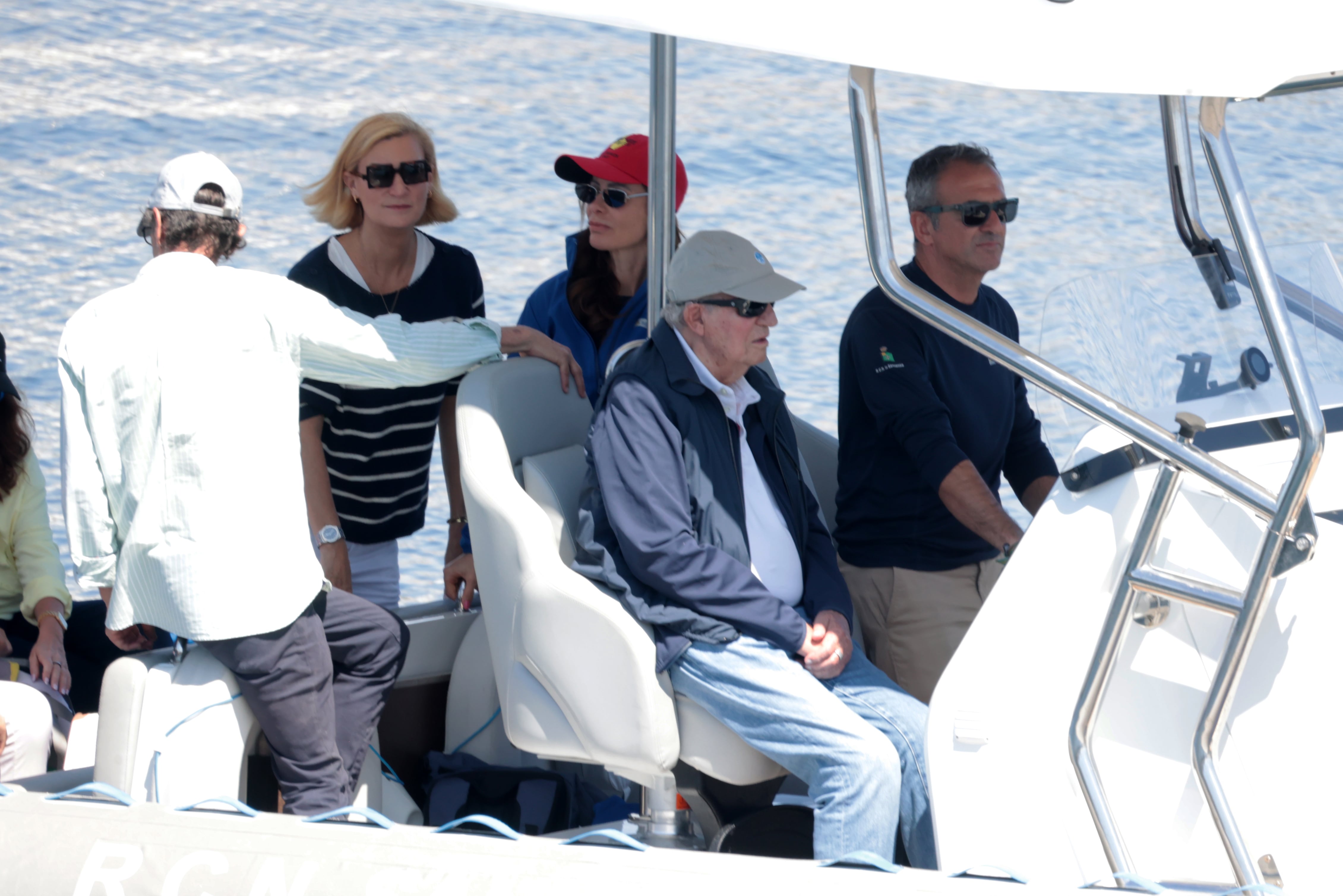El rey Juan Carlos está de vuelta en Sanxenxo (Europa Press)