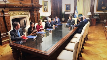 El senador Marco Rubio habló