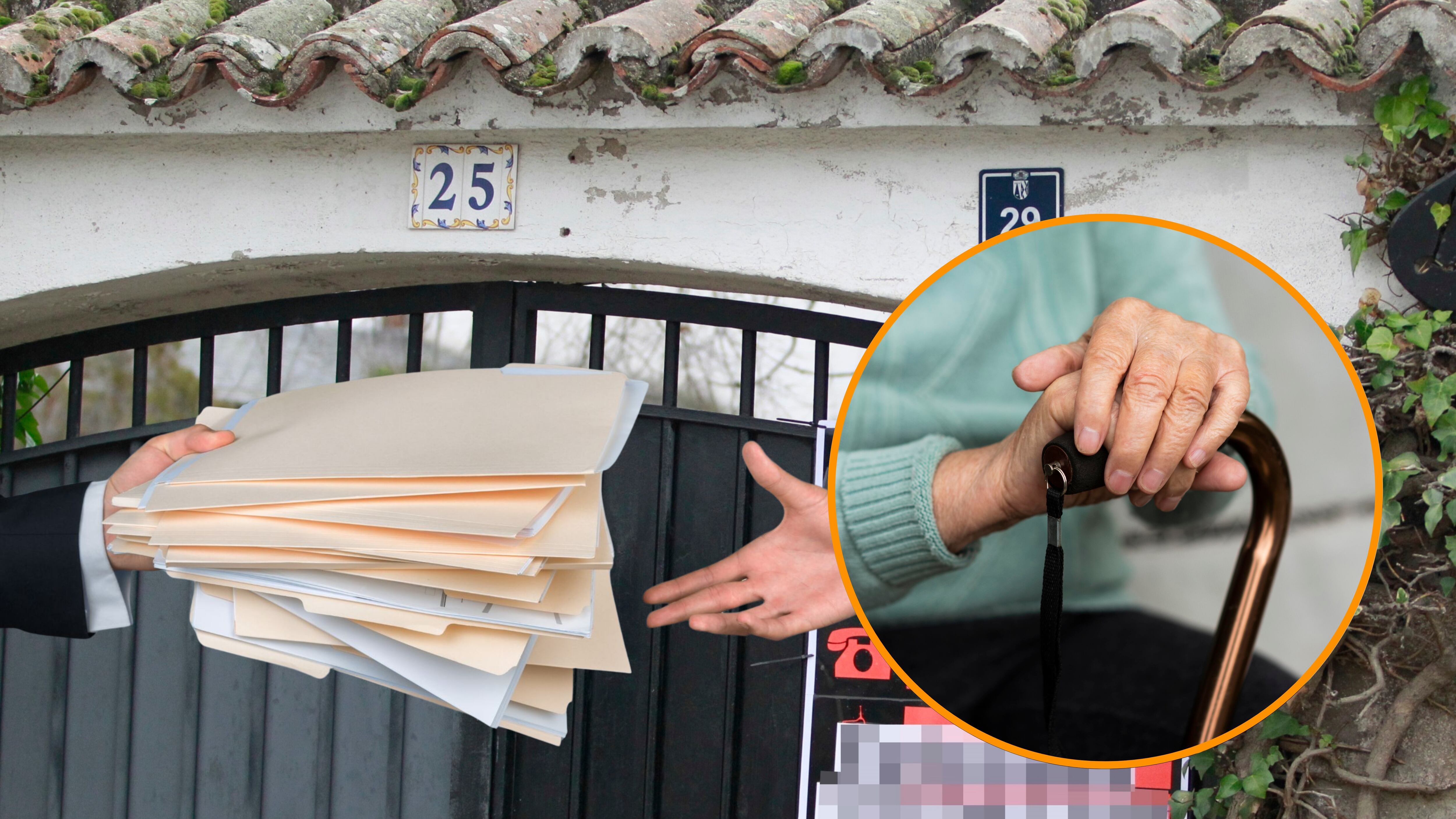 Venta de una vivienda en nuda propiedad.