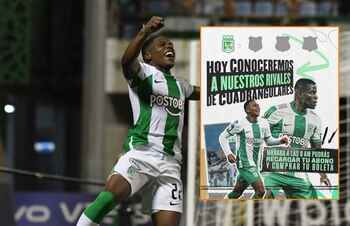 Atlético Nacional quedó sorteado en el Grupo A junto con Águilas Doradas, Alianza Petrolera y Deportivo Pasto