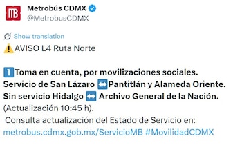 Avance en tiempo real de