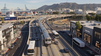 Transporte y comercio en Los Ángeles: Operación para el Día de los Caídos 2026 - VisualesIA ScribNews