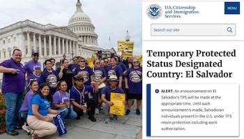 El DHS señaló que anunciará su decisión sobre el TPS de El Salvador en el momento apropiado y que hasta entonces se mantiene la protección migratoria. (Cortesía: FWD.us/Servicio de Control de Inmigración y Aduanas)