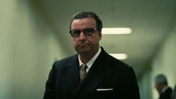 David Krumholtz fue parte del elenco de 'Oppenheimer'. (Captura de video)