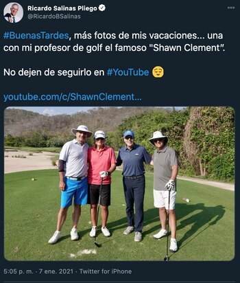 El presidente de Grupo Salinas