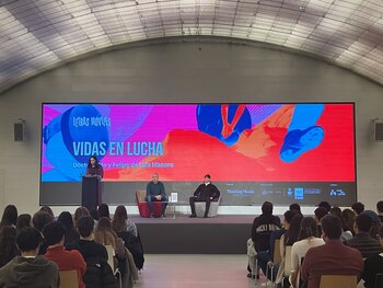 Charla 'Vidas en lucha' en