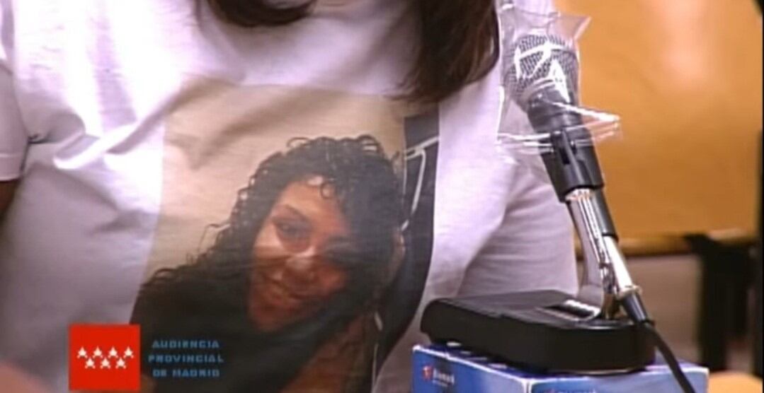 12-05-2021 La madre de Heidi Paz declara en el juicio con una camiseta que muestra el rostro de su hijaSOCIEDAD ESPAÑA EUROPA MADRID AUTONOMÍAS