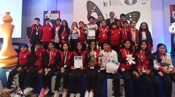 Campeones del Mundial Escolar de