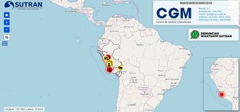 Mapa de alerta de estado