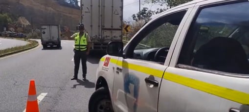 La plataforma web de Provial y la línea 1520 permiten consultar en tiempo real el estado actualizado de bloqueos en la red vial nacional./(Provial)