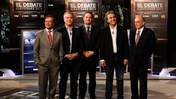 Los candidatos presidenciales de Colombia