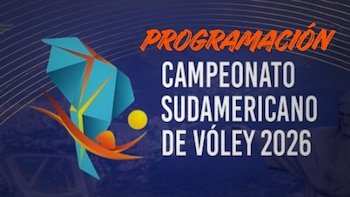 Cambios en la programación del Campeonato Sudamericano de Vóley 2026: todos los partidos, horarios y canales TV