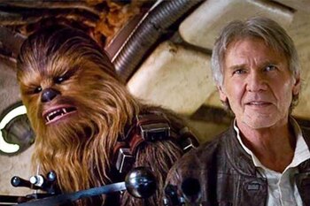 El actor Harrison Ford, de