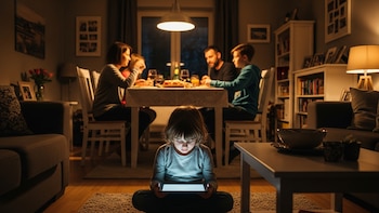 El uso de pantallas antes