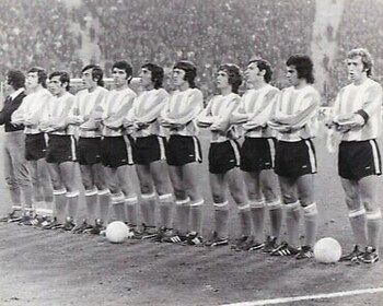 Amistoso con la selección argentina.