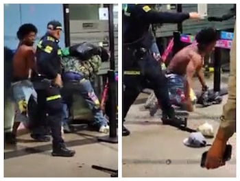 El incidente involucró a tres