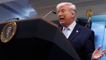 Trump comparte un video explícito de un ataque y arremete contra los haitianos