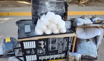 La droga pretendía llegar a