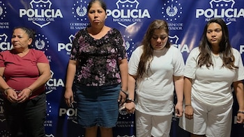 Varias de las mujeres detenidas