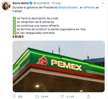 Rocío Nahle ennumeró los logros