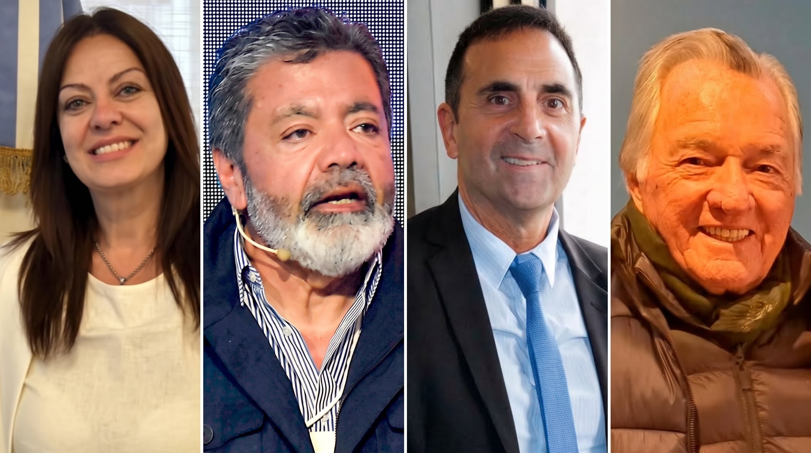 Sandra Pettovello, Gerardo Martínez, Julio Cordero y Luis Barrionuevo (Imagen Ilustrativa Infobae)