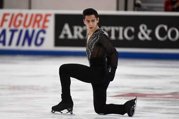 Carrillo es el patinador artístico