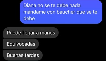 Ruiz explicó que la maquillista