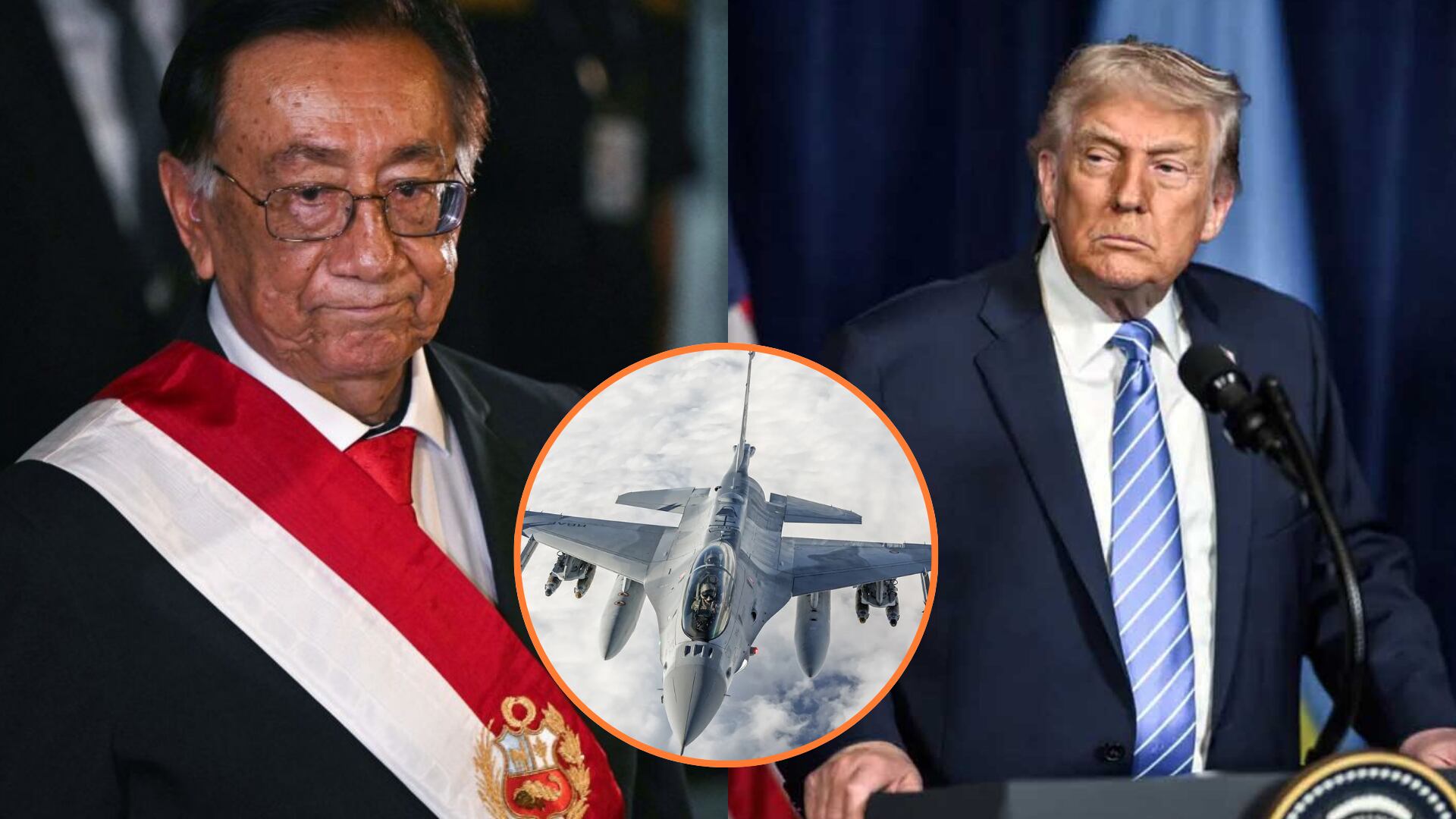 Tensión con EE.UU.: embajador cuestiona postergación de compra de cazas F-16. (Foto composición: Infobae Perú/Agencia Andina/Difusión)