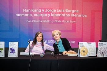 "Han Kang y Jorge Luis Borges: memoria, cuerpo y laberintos literarios" Con Claudia Piñeiro y Silvia Hopenhayn