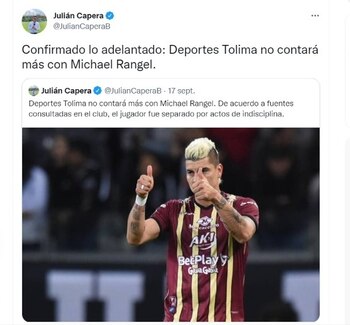 Por actos de indisciplina, el