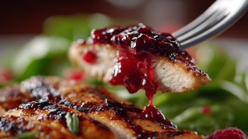 Cómo preparar pollo agridulce bajo