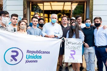 Ricardo López Murphy, en un