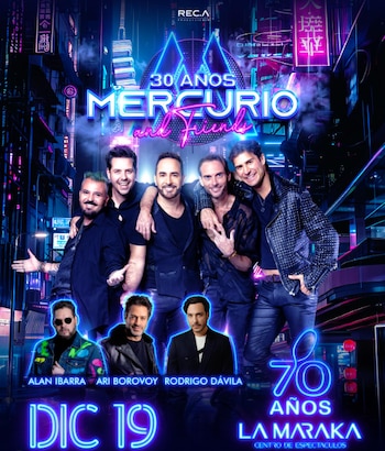 Estos son los tres artistas