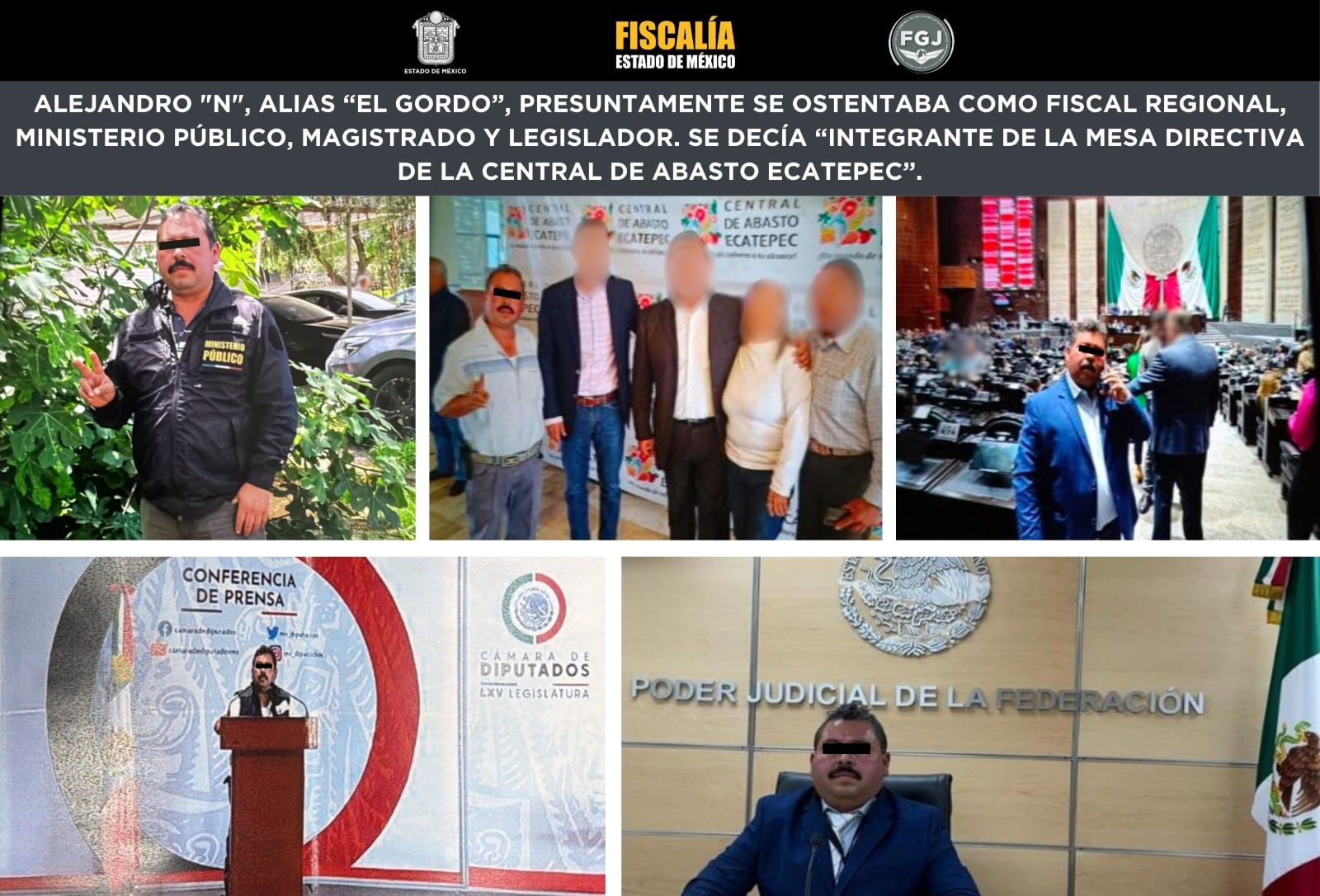 Autoridades compartieron fotografías de
