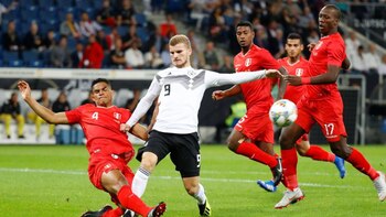 Perú vs Alemania se midieron