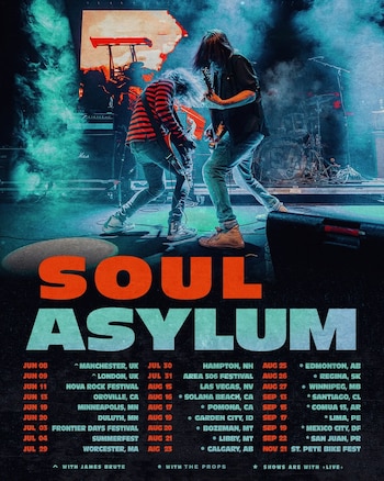 Live y Soul Asylum se presentarán juntos en Lima el 17 de septiembre en el Duomo de Costa 21