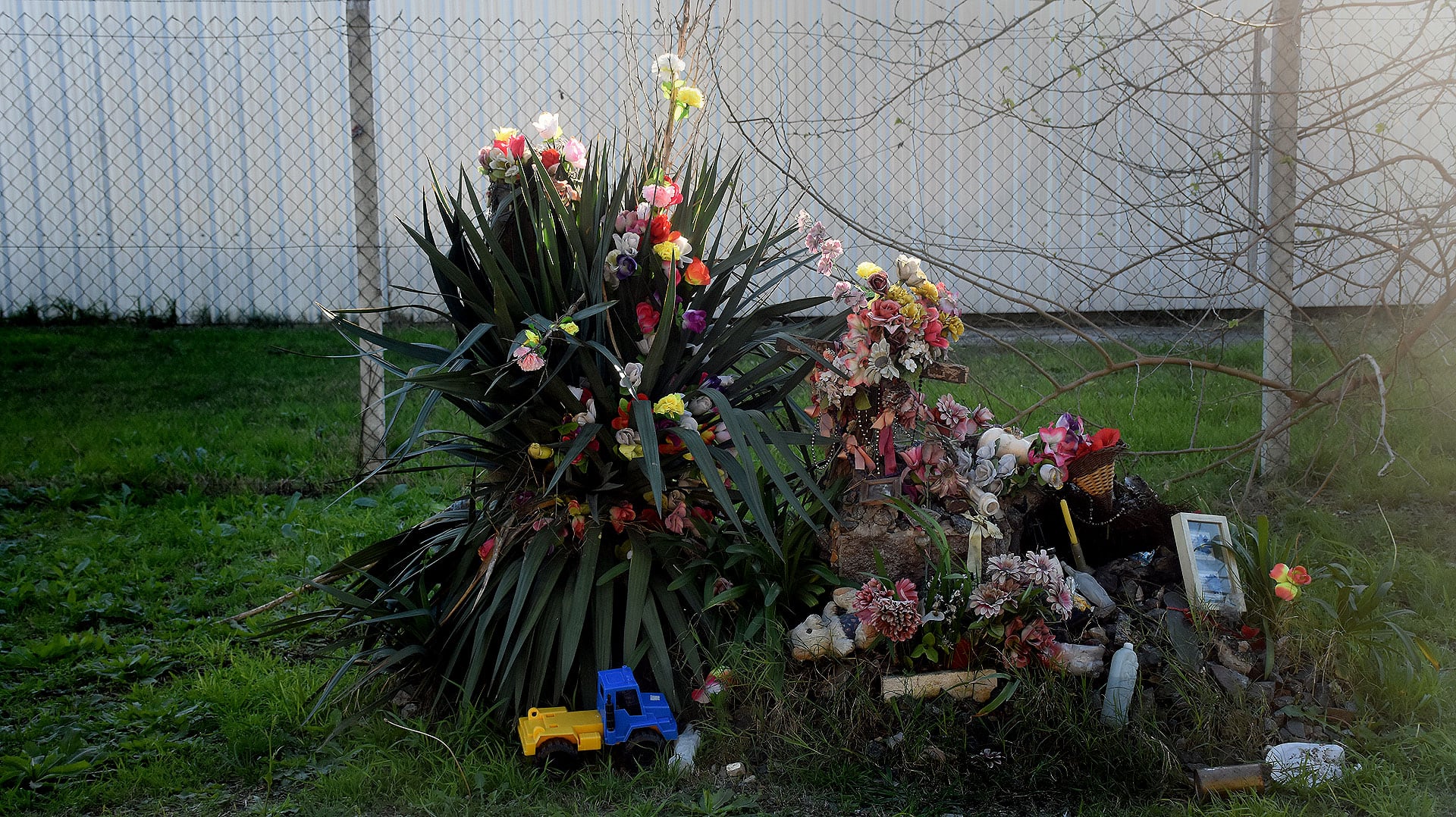 El sitio donde apareció el cadáver de Candela (Nicolás Stulberg)