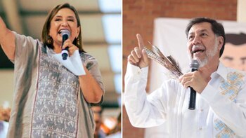 Xóchitl Gálvez y Gerardo Fernández