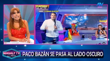 Magaly Medina arremete contra Paco Bazán tras pedir ir a su programa y lo rechaza: “Ni se asome, lo haré sacar con seguridad”. Captura: Magaly TV La Firme.
