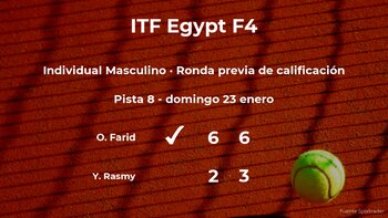 Triunfo de Omar Magdy Farid