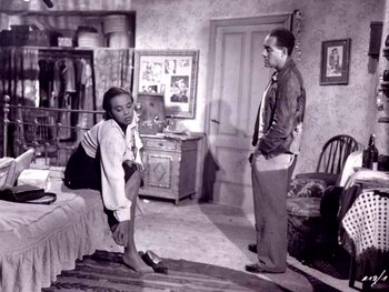 Gloria Madison y Richard Wright,