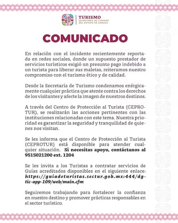 Tras la viralización del video,