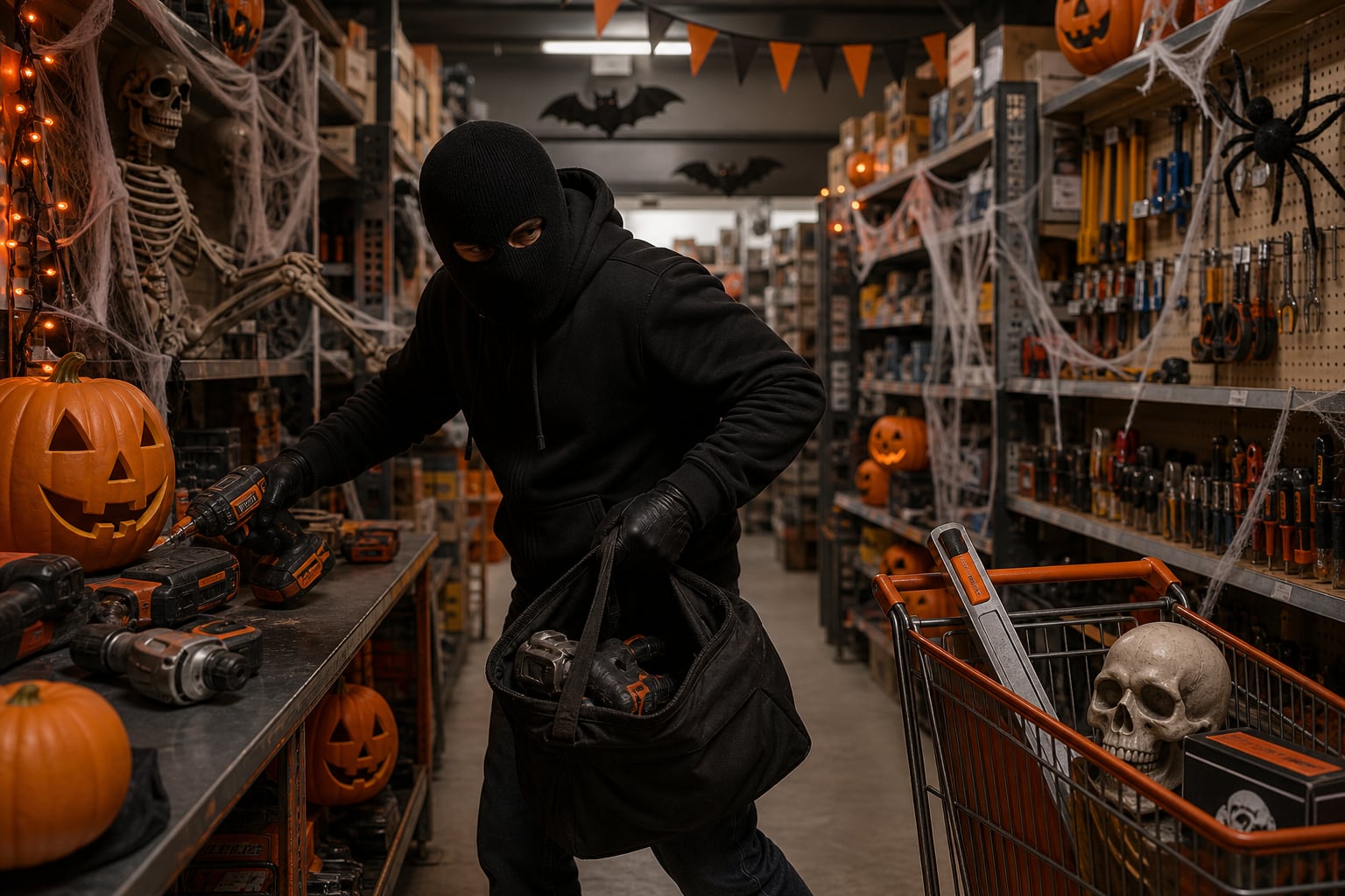 Halloween pone a prueba la prevención de robos en almacenes, supermercados y centros comerciales: así se aprovechan los delincuentes en la temporada